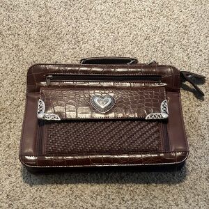 Brighton Brown Laptop Bag with Durable Design